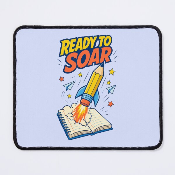 Item preview, Ready to Soar Rocket Pencil School Design designed and sold by junkydotcom.