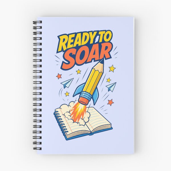 Item preview, Ready to Soar Rocket Pencil School Design designed and sold by junkydotcom.