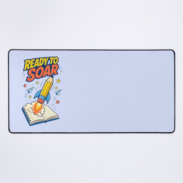 Item preview, Ready to Soar Rocket Pencil School Design designed and sold by junkydotcom.