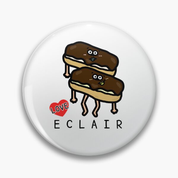 Item preview, Cute I LOVE ECLAIR designed and sold by kanaehonkawa.