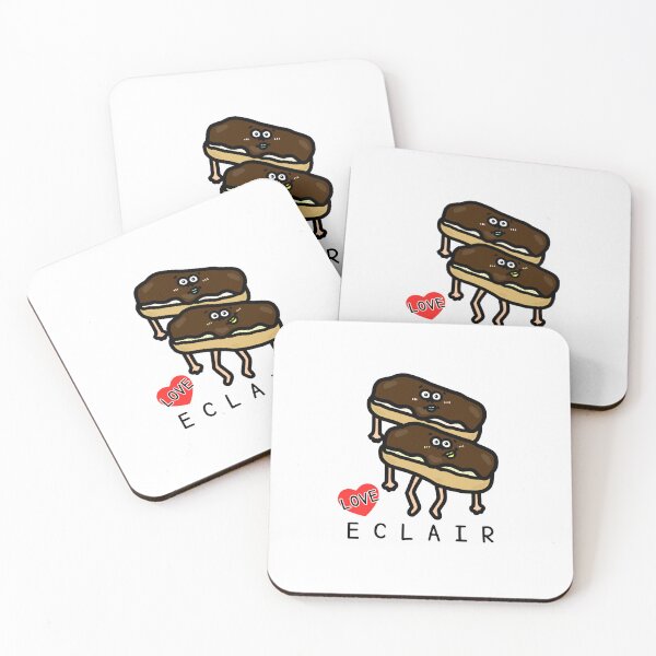 Item preview, Cute I LOVE ECLAIR designed and sold by kanaehonkawa.