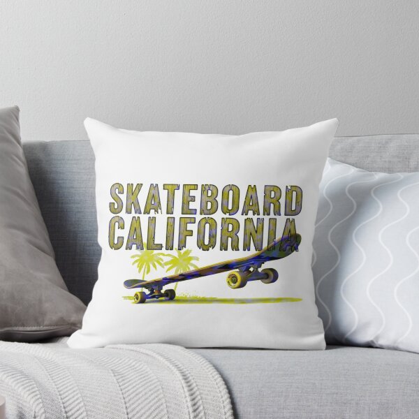 Item preview, Skateboard California Retro Vintage Grunge designed and sold by ReginaSeidman.