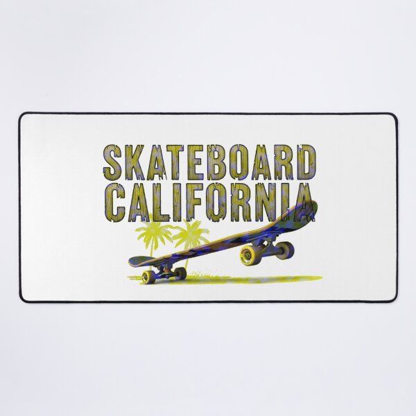 Item preview, Skateboard California Retro Vintage Grunge designed and sold by ReginaSeidman.