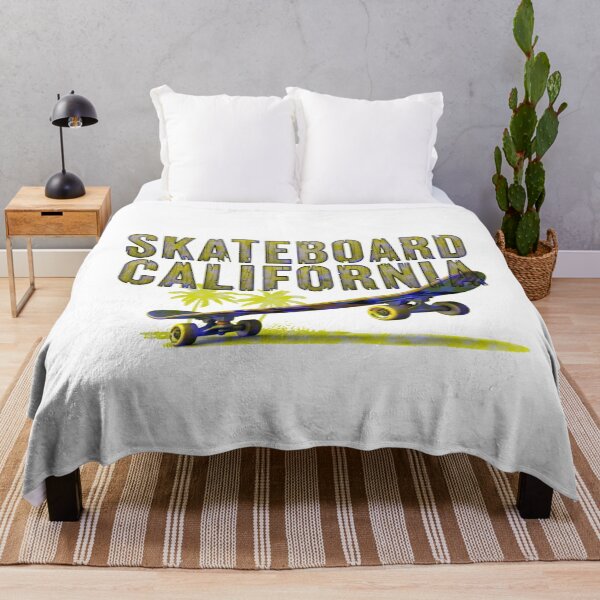 Item preview, Skateboard California Retro Vintage Grunge designed and sold by ReginaSeidman.
