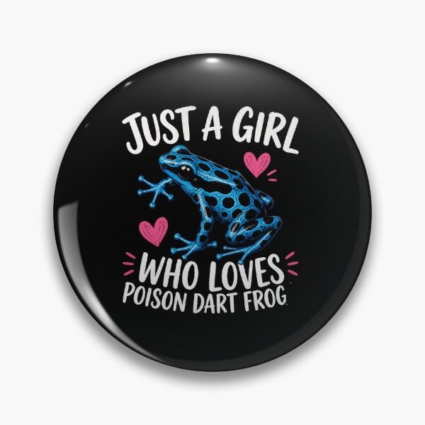 Item preview, Just a Girl Who Loves Poison Dart Frog Cute Frog Lover Gift Design designed and sold by MiALopezArt.