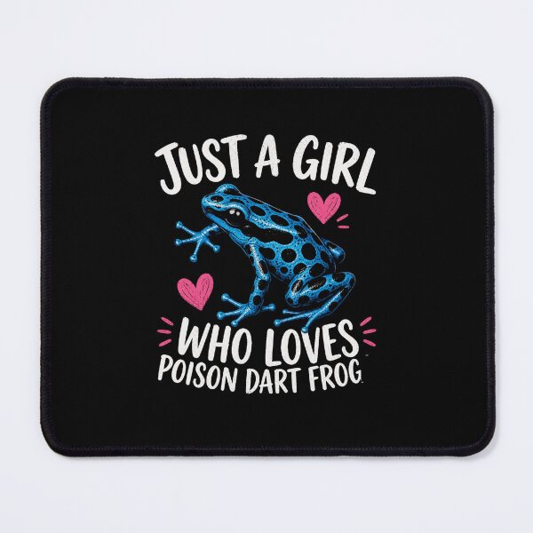 Item preview, Just a Girl Who Loves Poison Dart Frog Cute Frog Lover Gift Design designed and sold by MiALopezArt.