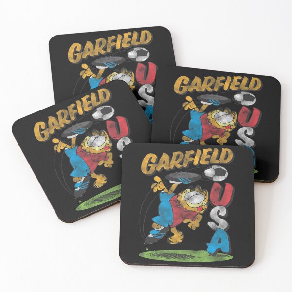 Item preview, Garfieldzz USA Soccer Cute Vintage Sports Cat Cartoon Premium Tri-Blend designed and sold by LincolnWardill.