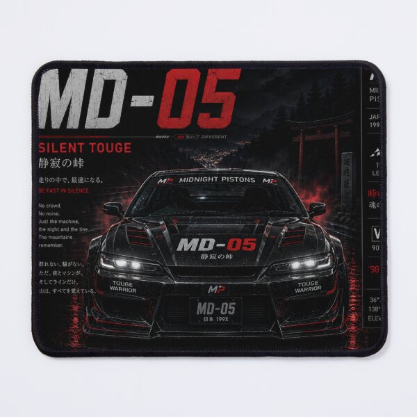 Item preview, MD-05 Silent Touge – Midnight Drift JDM Car Racing Poster designed and sold by MidnightPistons.
