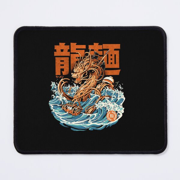 Item preview, Japanese Dragon Ocean Waves Vintage Fantasy Design designed and sold by Ostericaimusa.