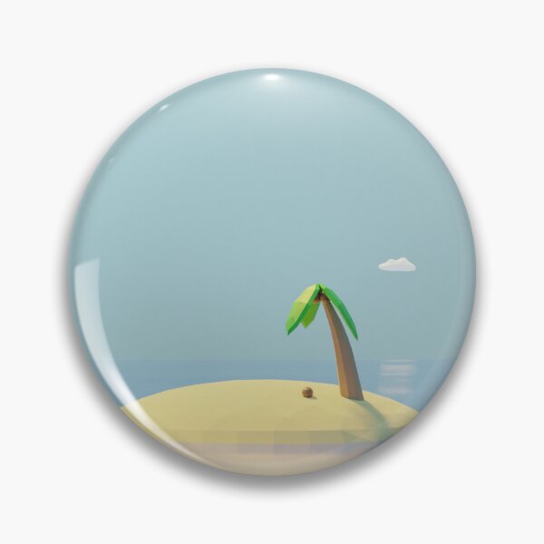 Item preview, Little Low-Poly Island designed and sold by psalmforty.