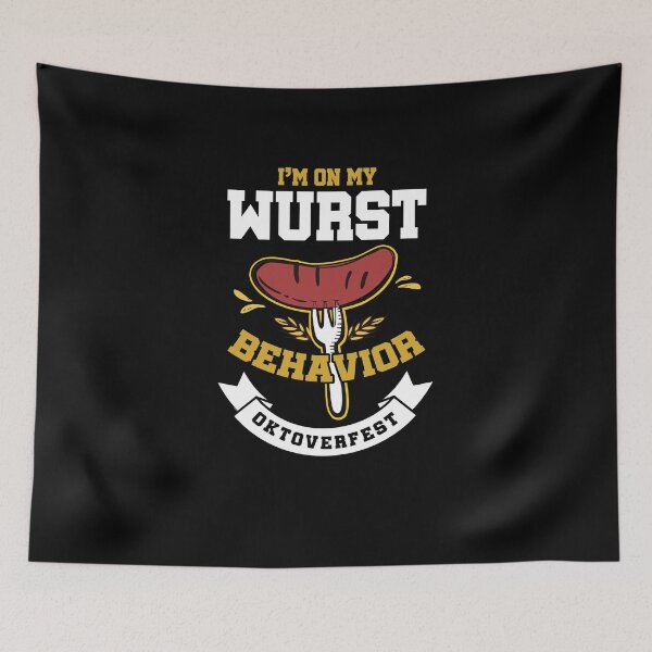 Item preview, I'm On My Wurst Behavior designed and sold by TomGiantDesigns.