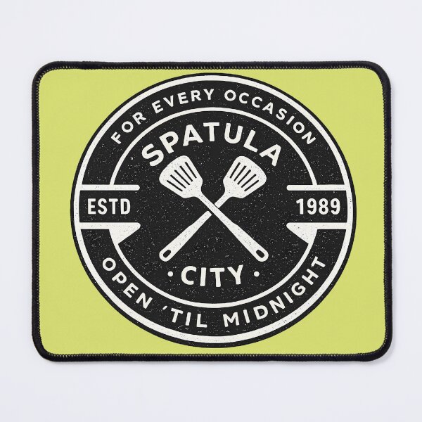 Item preview, Spatula City designed and sold by NoThoughtsCat.
