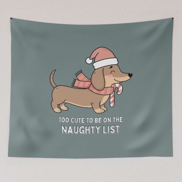 Item preview, Too Cute To Be On The Naughty List Merry Christmas Faith Looks Good designed and sold by FaithLooksGood.
