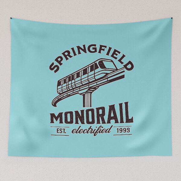 Item preview, Springfield Monorail designed and sold by NoThoughtsCat.
