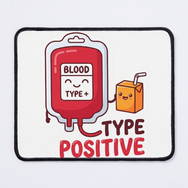 Item preview, Type Positive - Cute Blood Bag Phlebotomy designed and sold by L .