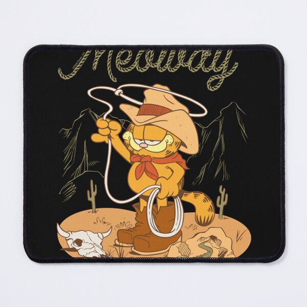 Item preview, Garfieldzz Meowdy Western Scene Vintage Cartoon Cowboy Cat Long Sleeve designed and sold by LincolnWardill.