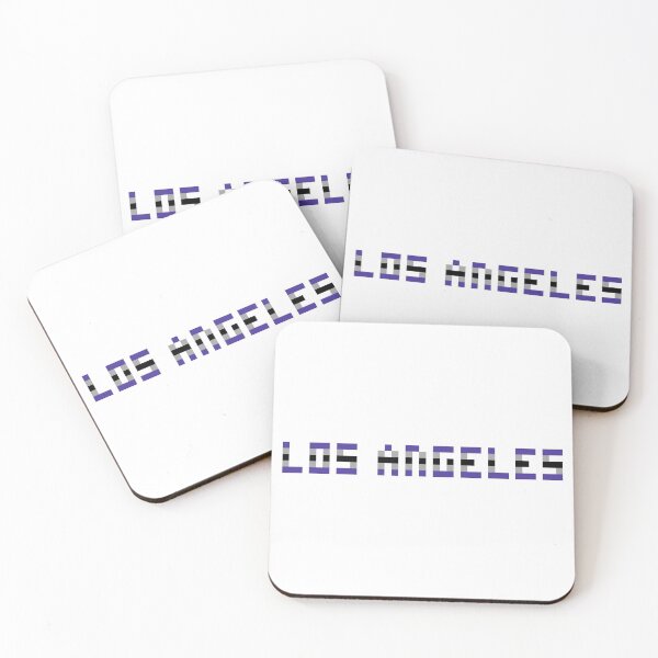 Item preview, Pixel NHL Retro LA 2007 White Jersey Colors designed and sold by gkillerb.