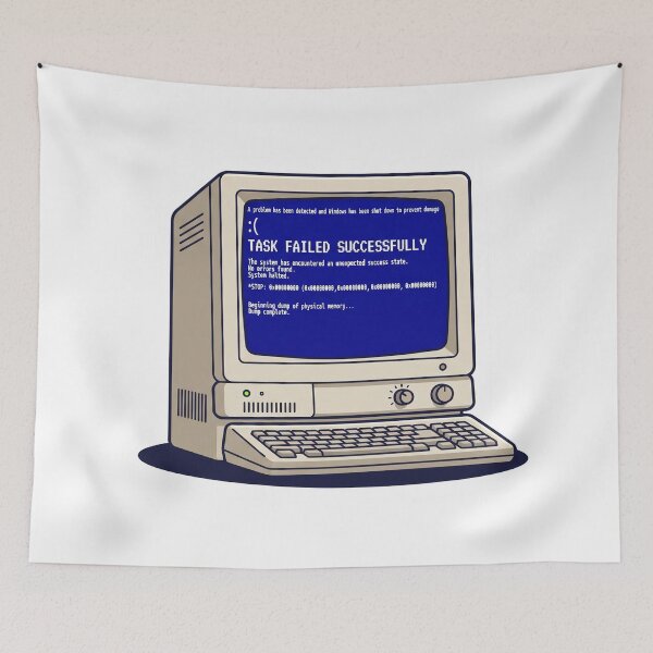 Item preview, Task Failed Successfully - Blue Screen Error designed and sold by L .