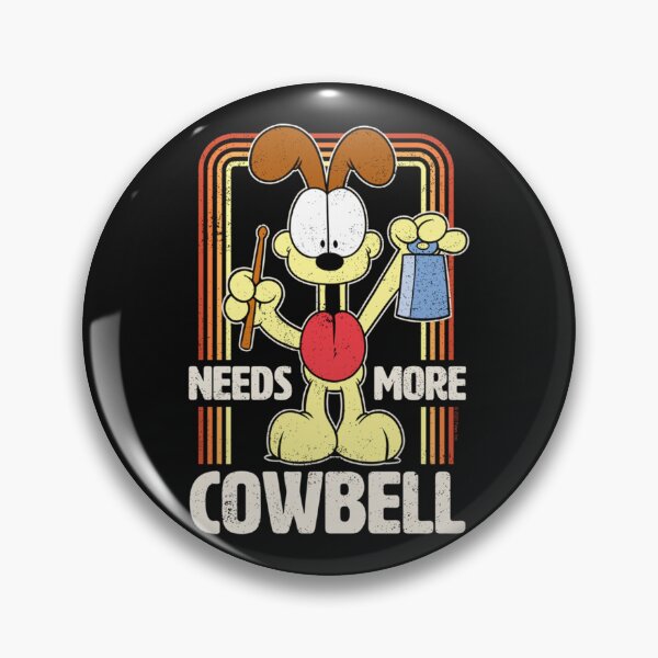 Item preview, Garfieldzz - Retro Odie Needs More Cowbell Long Sleeve designed and sold by LincolnWardill.