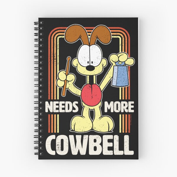 Item preview, Garfieldzz - Retro Odie Needs More Cowbell Long Sleeve designed and sold by LincolnWardill.