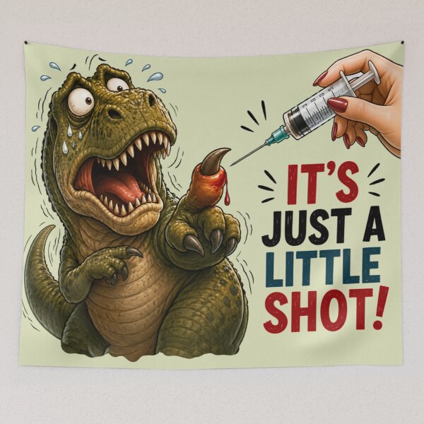 Item preview, T-Shirt | Funny Cartoon ICU Nurse | I'm Not Ready Injection Humor designed and sold by DigiArt8Design.
