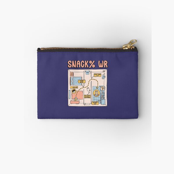 Item preview, Snack% WR | Funny Speedrun Gamer Cartoon designed and sold by trashpanda_shop.