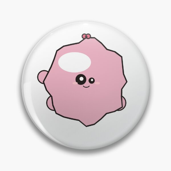 Item preview, Blorpiks No.22 — Buzz | Cute Pink Gift Bow Blob Sticker designed and sold by VanSum.