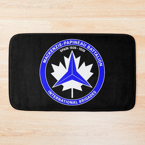 Item preview, Mackenzie Papineau Battalion International Brigades Antifascist Emblem Print designed and sold by PinUpPizzazz.