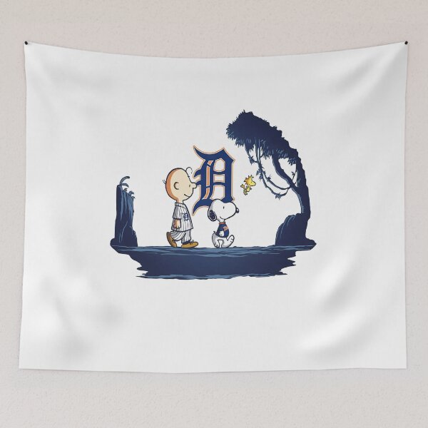 Item preview, Moonlit Walk with Snoopy and Detroit designed and sold by kayeufriday.