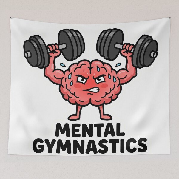 Item preview, Mental Gymnastics - Brain Workout Anatomy designed and sold by L .