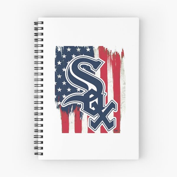 Item preview, Sox Script Over Distressed American Flag designed and sold by kayeufriday.