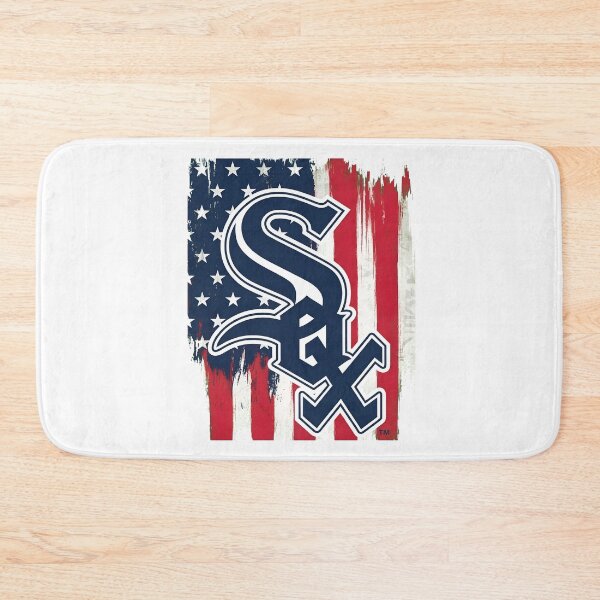 Item preview, Sox Script Over Distressed American Flag designed and sold by kayeufriday.