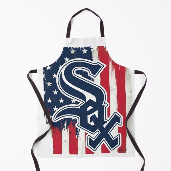 Item preview, Sox Script Over Distressed American Flag designed and sold by kayeufriday.