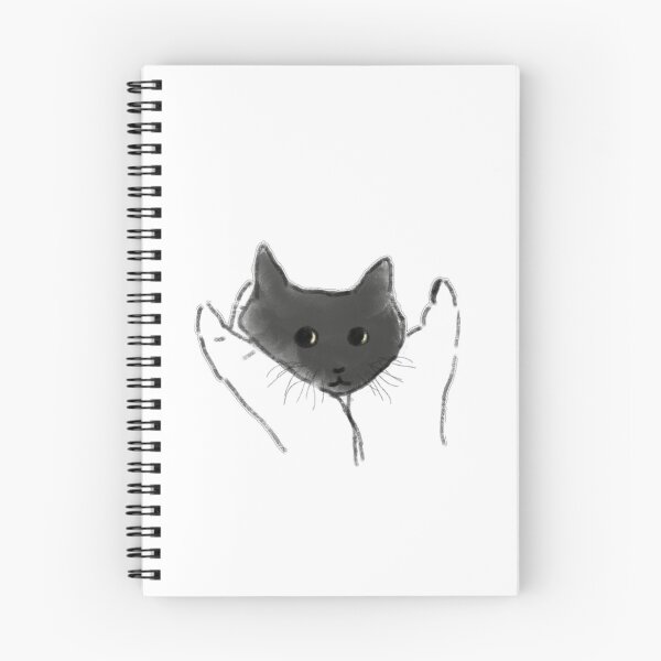 Item preview, Cute Black Cat in White Hoodie Art designed and sold by raun.draw.