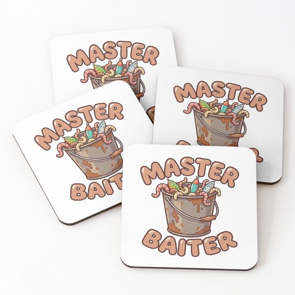 Item preview, Master Baiter - Funny Fishing Bucket designed and sold by LogicPulse.