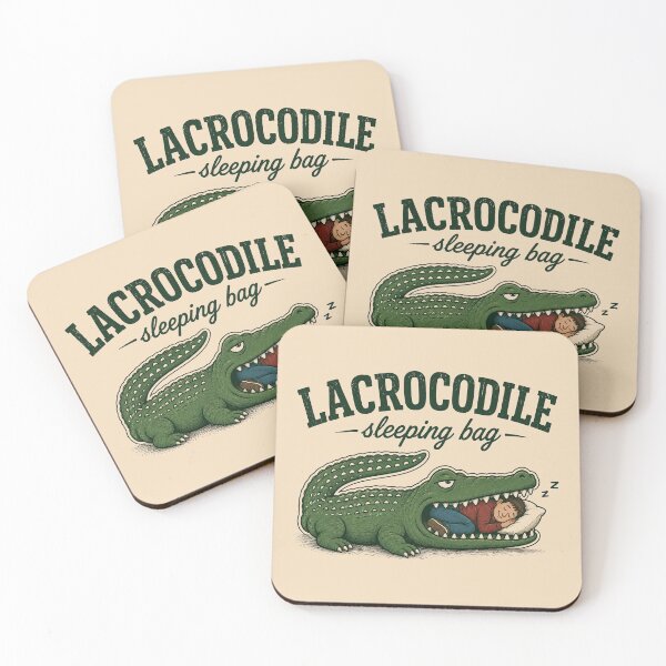 Item preview, Lacrocodile sleeping bag designed and sold by Remigiusz Florczak CA.
