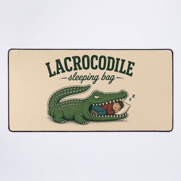 Item preview, Lacrocodile sleeping bag designed and sold by Remigiusz Florczak CA.