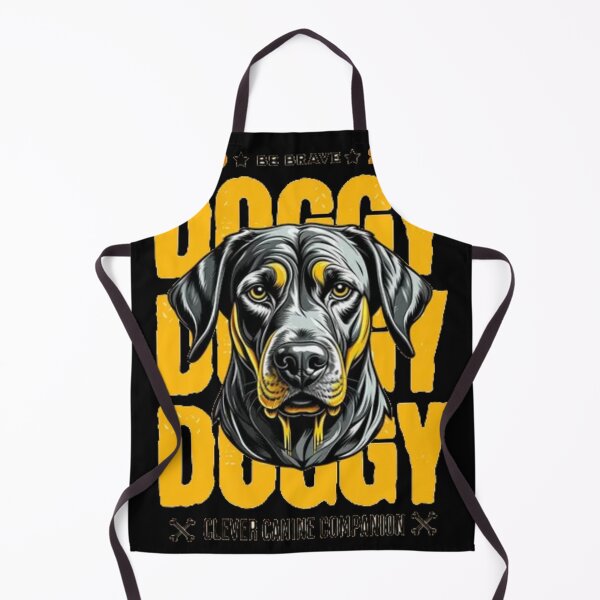 Item preview, Doggy Doggy Clever Canine Companion - Vintage Rottweiler Dog Poster designed and sold by GenZFashion000.