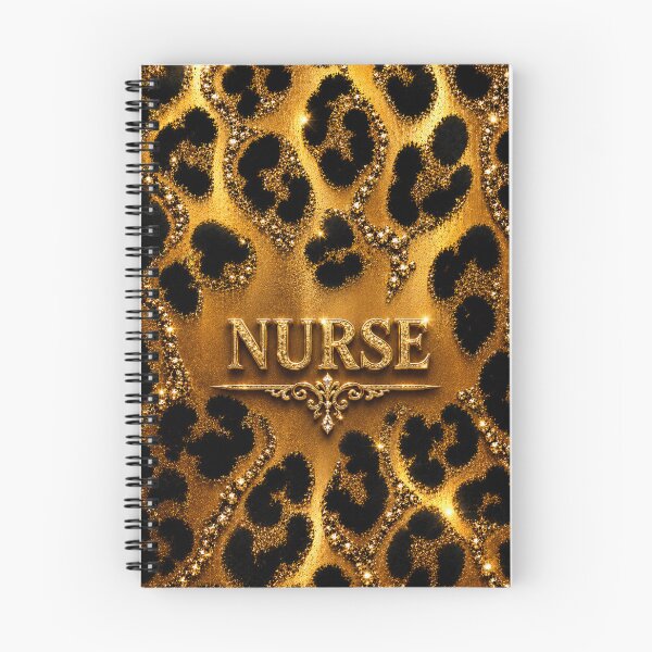 Item preview, Luxury Gold Leopard Nurse Phone Case – Glam Animal Print designed and sold by HO•Designs.