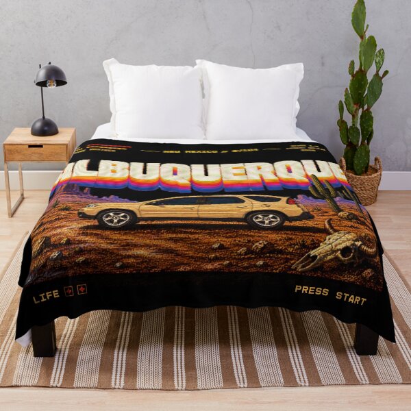 Item preview, Breaking Bad Albuquerque 87104 – Walter White Desert Retro Game designed and sold by thelastseat.