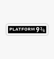 Platform 9 3/4 Sticker