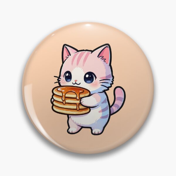 Item preview, Pancake Cat | Cute Kitty with Maple Syrup T-Shirt designed and sold by Nuttajak.