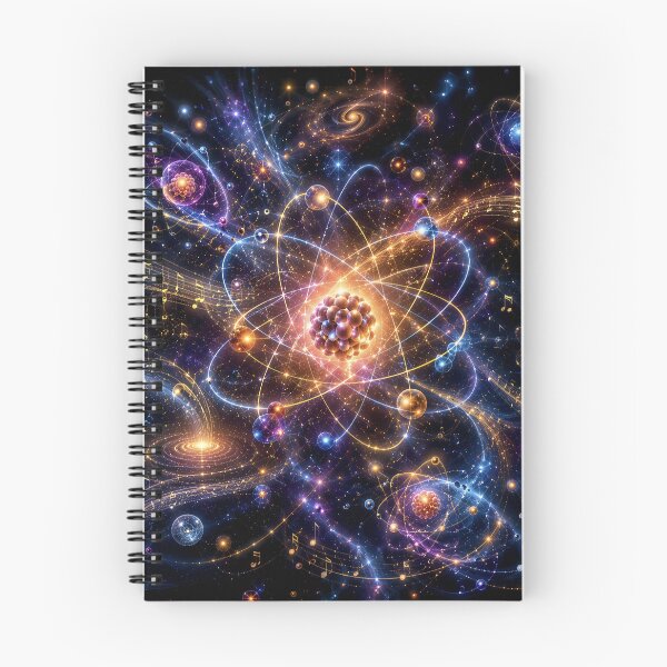 Item preview, 14. Symphony of Atoms – Quantum Physics Cosmic Universe Art designed and sold by Dominik1994.
