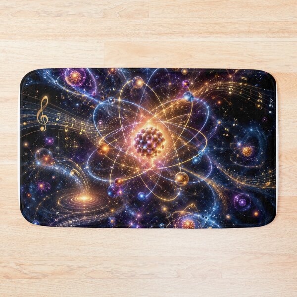 Item preview, 14. Symphony of Atoms – Quantum Physics Cosmic Universe Art designed and sold by Dominik1994.