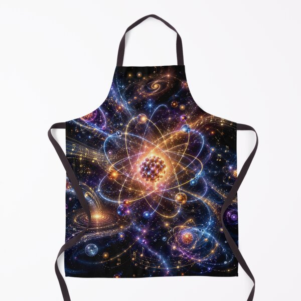 Item preview, 14. Symphony of Atoms – Quantum Physics Cosmic Universe Art designed and sold by Dominik1994.