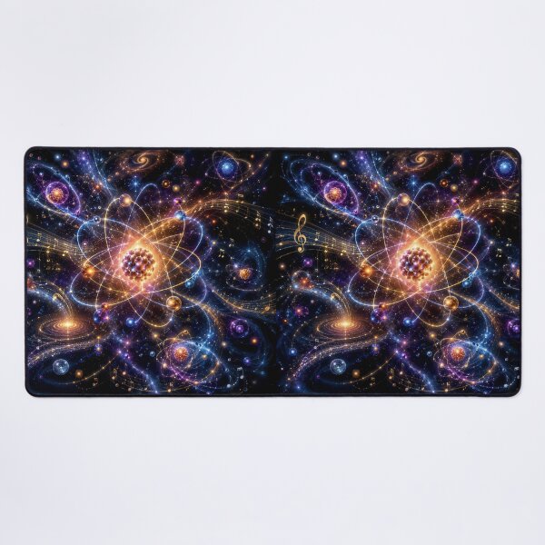 Item preview, 14. Symphony of Atoms – Quantum Physics Cosmic Universe Art designed and sold by Dominik1994.