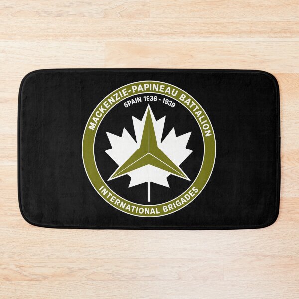 Item preview, Mackenzie Papineau Battalion International Brigades Antifascist Emblem Print designed and sold by PinUpPizzazz.