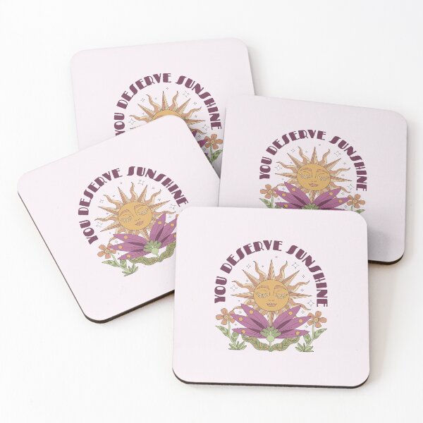 Item preview, You Deserve Sunshine version 2 designed and sold by Hakuna Ricotta.