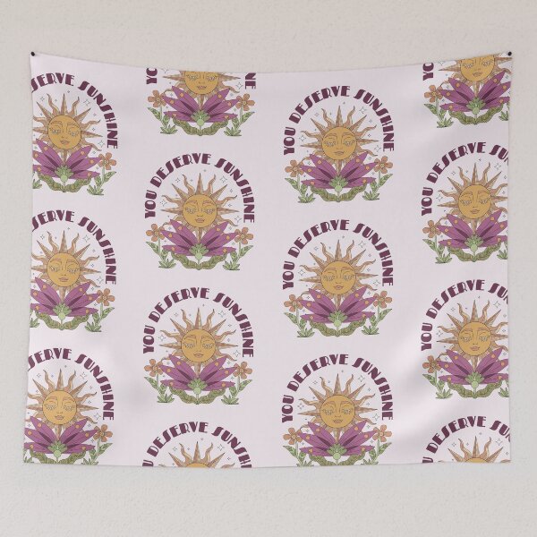 Item preview, You Deserve Sunshine version 2 designed and sold by Hakuna Ricotta.