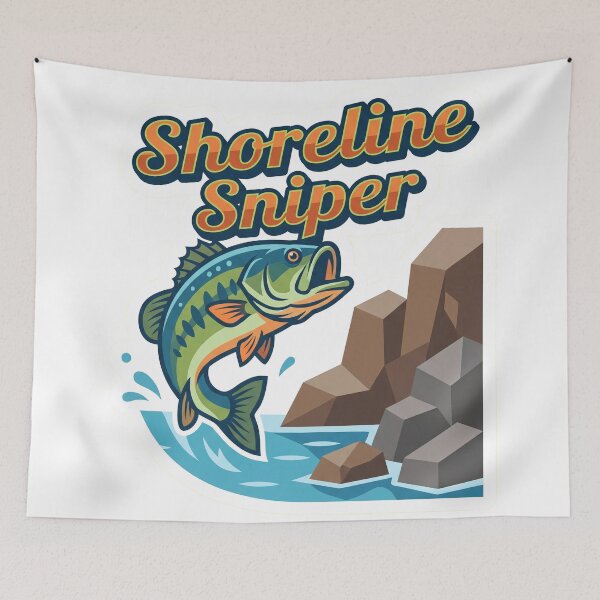 Item preview, Shoreline Sniper - Rock Shore Fishing designed and sold by LogicPulse.